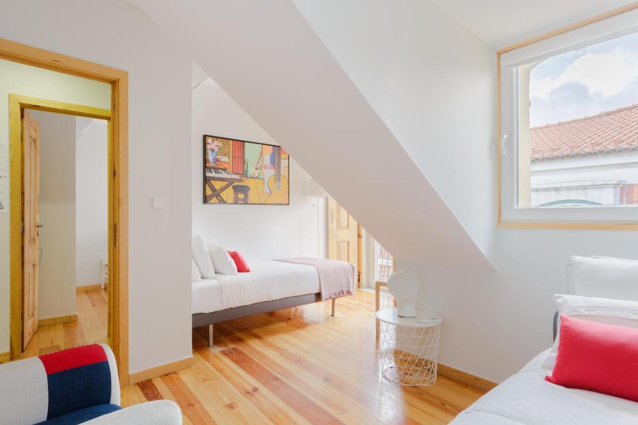 Amazing Rooftop Terrace With River And Historic City View 4 Bedrooms 4 Bathrooms Ac 19Th Century Building Chiado Lisboa Exteriér fotografie