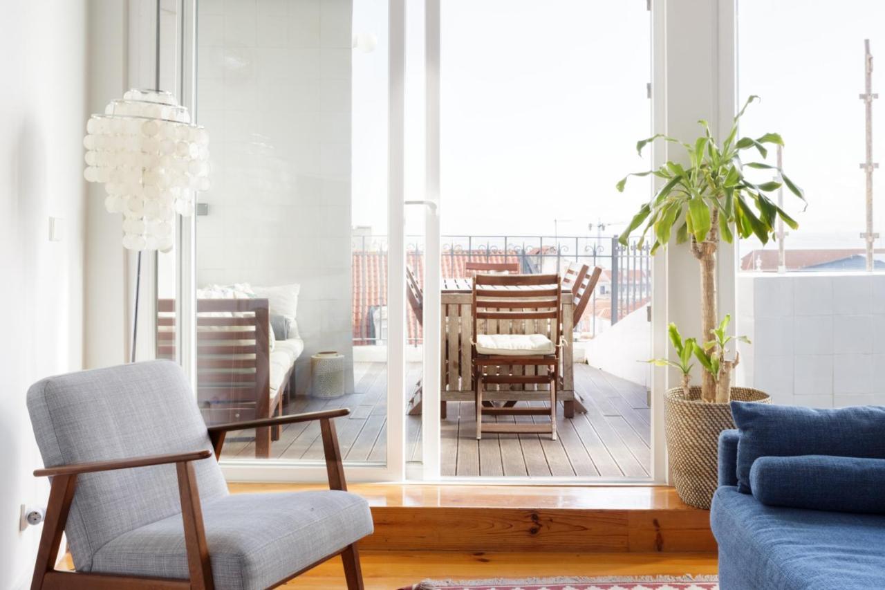 Amazing Rooftop Terrace With River And Historic City View 4 Bedrooms 4 Bathrooms Ac 19Th Century Building Chiado Lisboa Exteriér fotografie