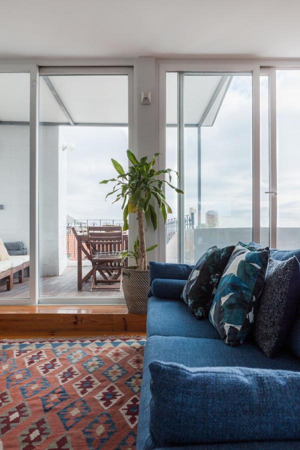 Amazing Rooftop Terrace With River And Historic City View 4 Bedrooms 4 Bathrooms Ac 19Th Century Building Chiado Lisboa Exteriér fotografie